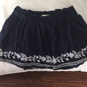 Aeropostale navy skirt med